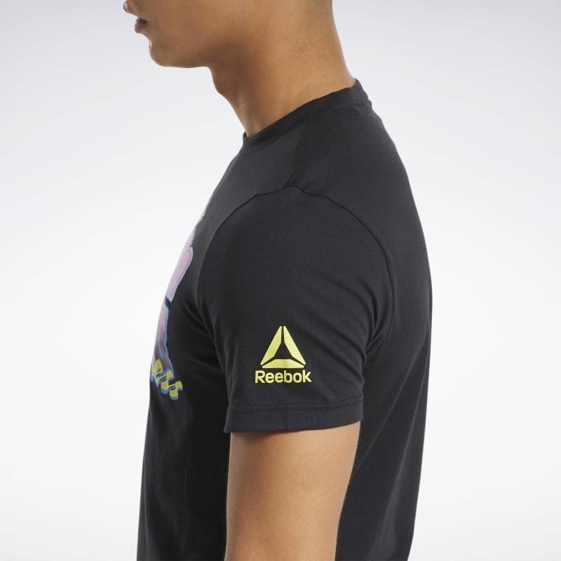 Herren T-Shirt Reebok CrossFit 90s Cali Tee - FU1866