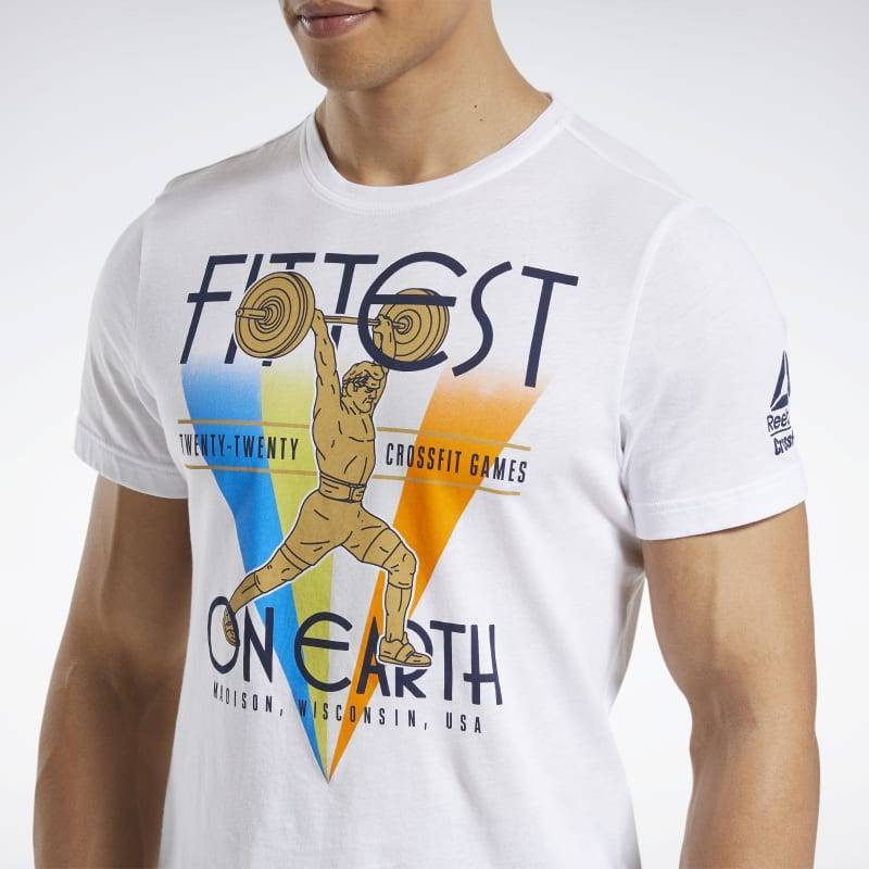 Man T-Shirt Reebok CrossFit Fittest On Earth Tee - FU1868