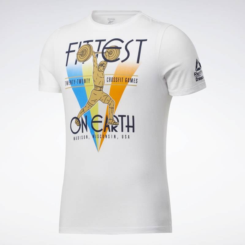 Herren T-Shirt Reebok CrossFit Fittest On Earth Tee - FU1868