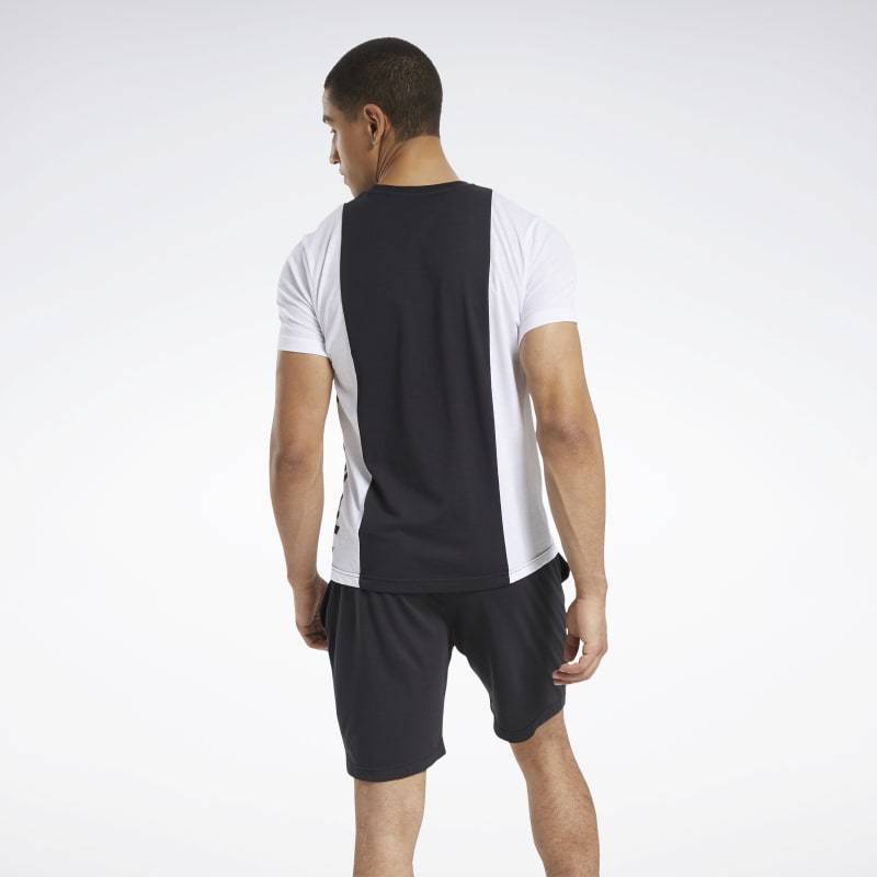 Pánské tričko TE LL SS BLOCKED TEE - FU3122