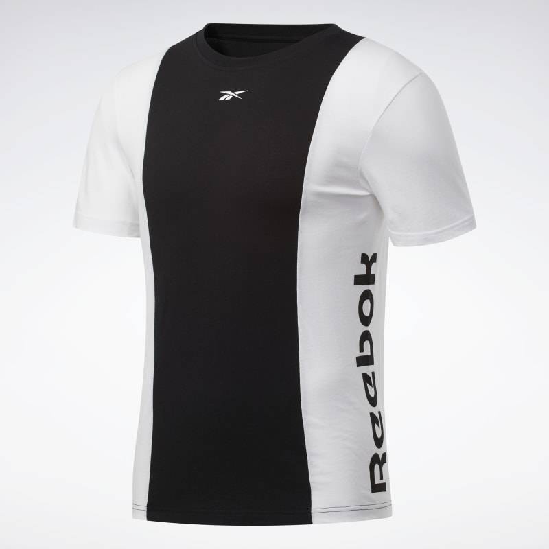 Pánské tričko TE LL SS BLOCKED TEE - FU3122