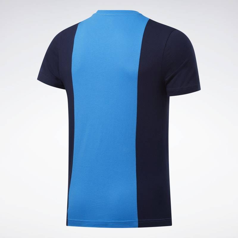 Pánské tričko TE LL SS BLOCKED TEE - FU3113