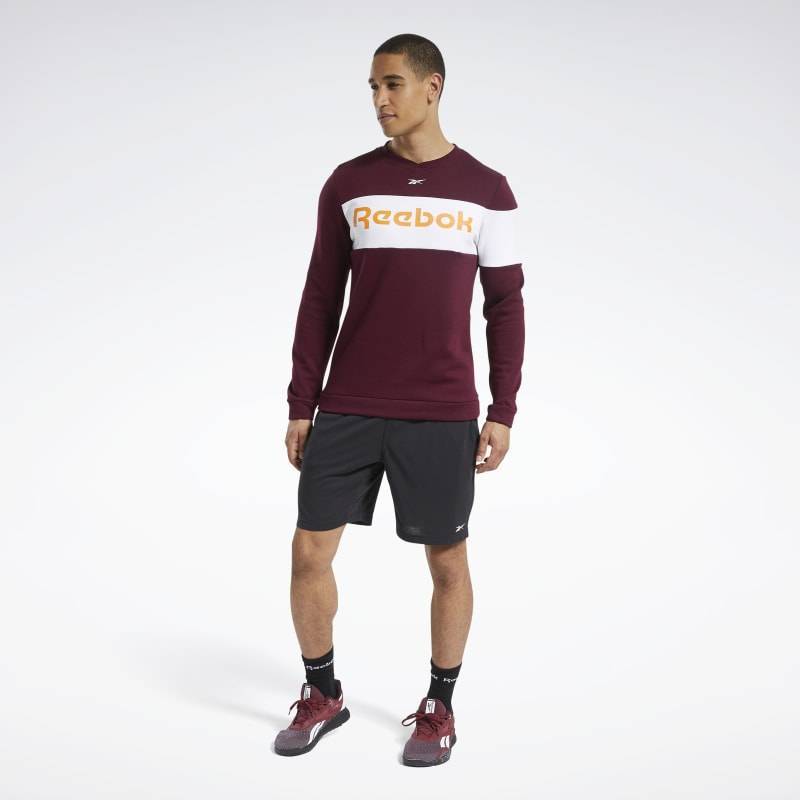 Pánská mikina TE LL FLC Crew - FU3110