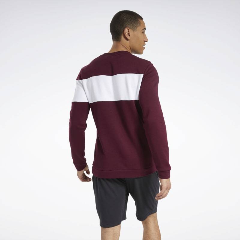 Pánská mikina TE LL FLC Crew - FU3110