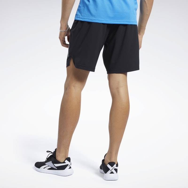 Pánské šortky Workout WOVEN GRAPHIC SHORT - FU3355