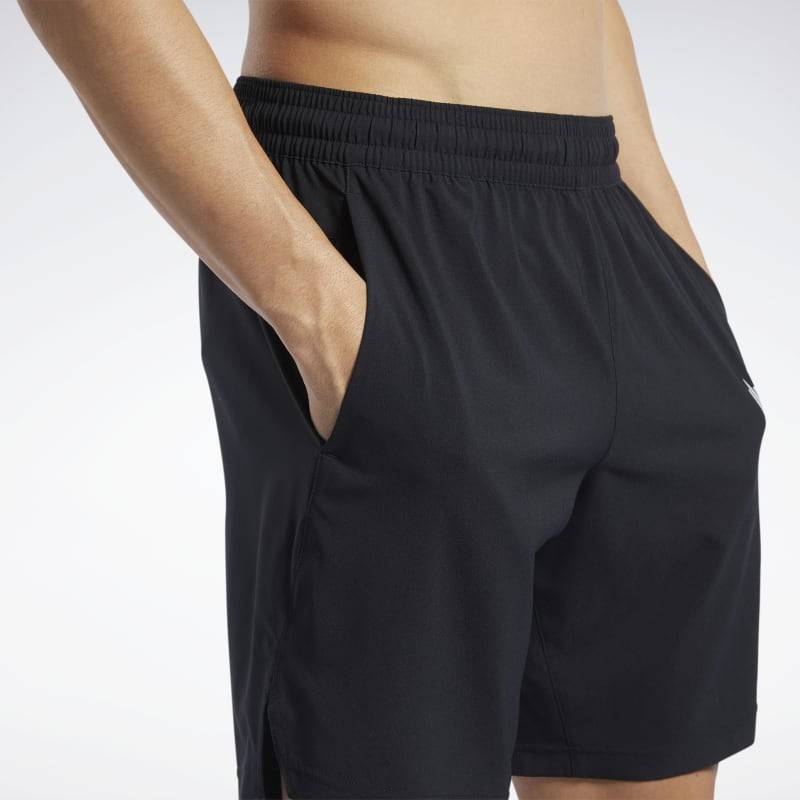 Pánské šortky Workout WOVEN GRAPHIC SHORT - FU3355