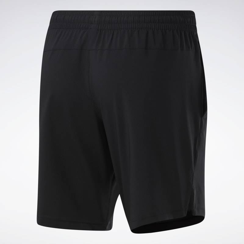 Pánské šortky Workout WOVEN GRAPHIC SHORT - FU3355