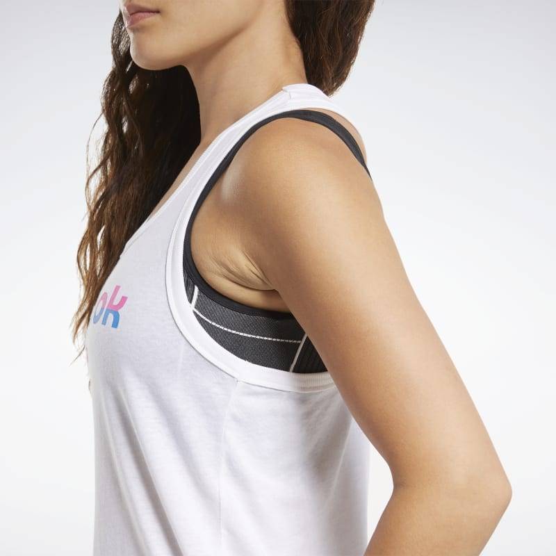 Dámský top Workout MYT Reebok Graphic Tank - FT0877