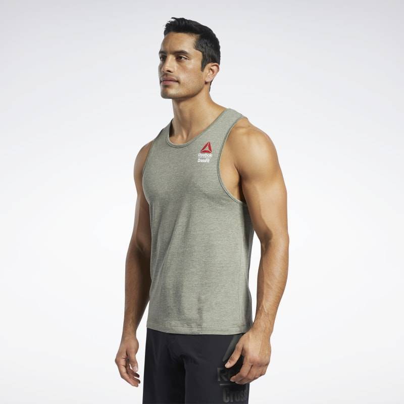 Pánské tílko Reebok CrossFit AC + Cotton Tank Games - FU1719