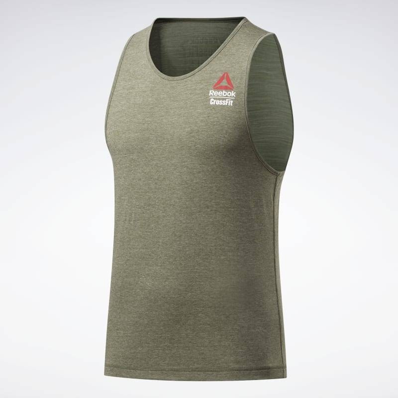 Pánské tílko Reebok CrossFit AC + Cotton Tank Games - FU1719