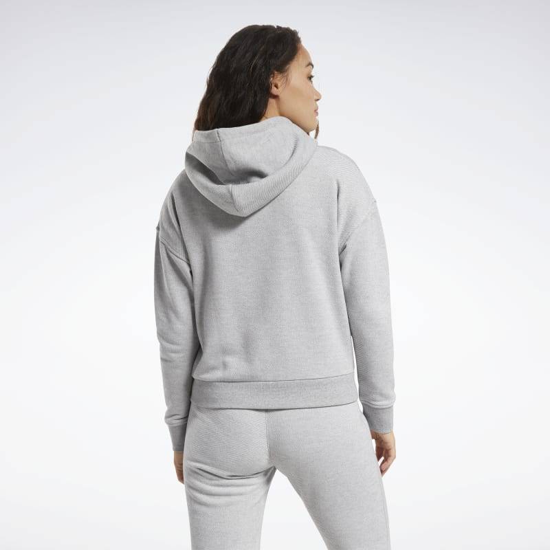 Dámská mikina TE Textured Logo FullZip - FT0889