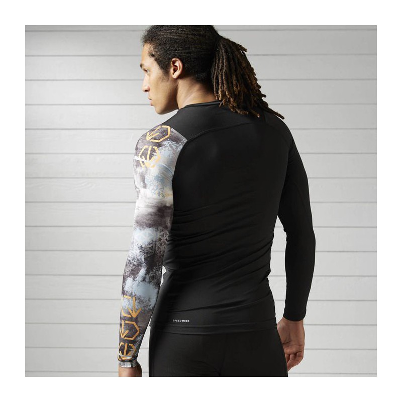 Man compression T-Shirt Spartan Race SRM LS COMP