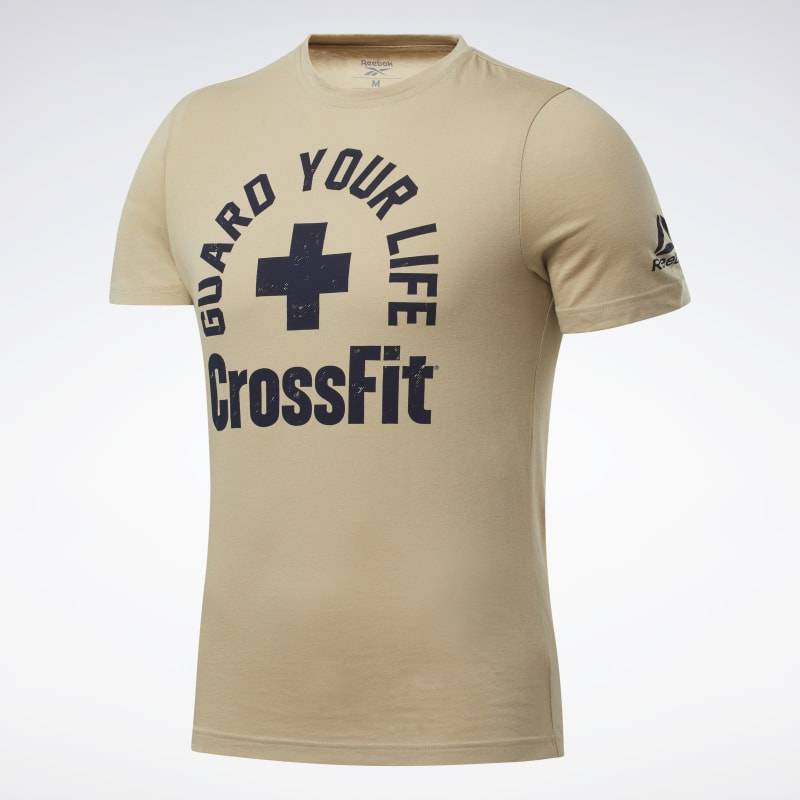 Herren T-Shirt Reebok CrossFit Guard Your Life Tee - FU1871