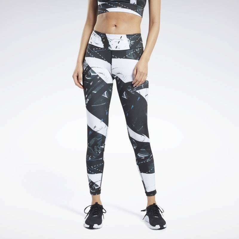 Dámské legíny Workout AOP Tight - FT0951