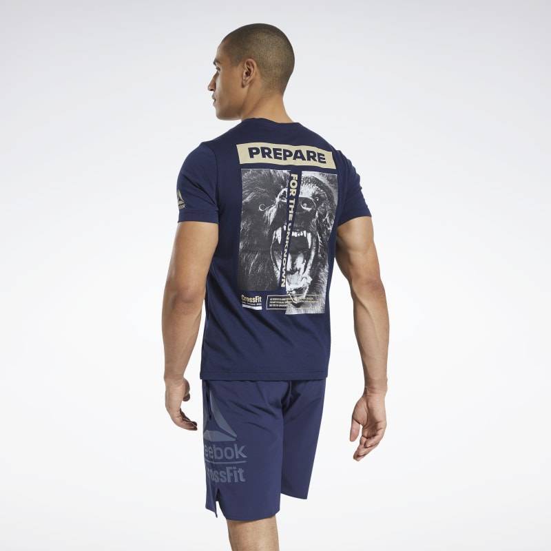 Pánské tričko Reebok CrossFit Prepare Tee - FS7660