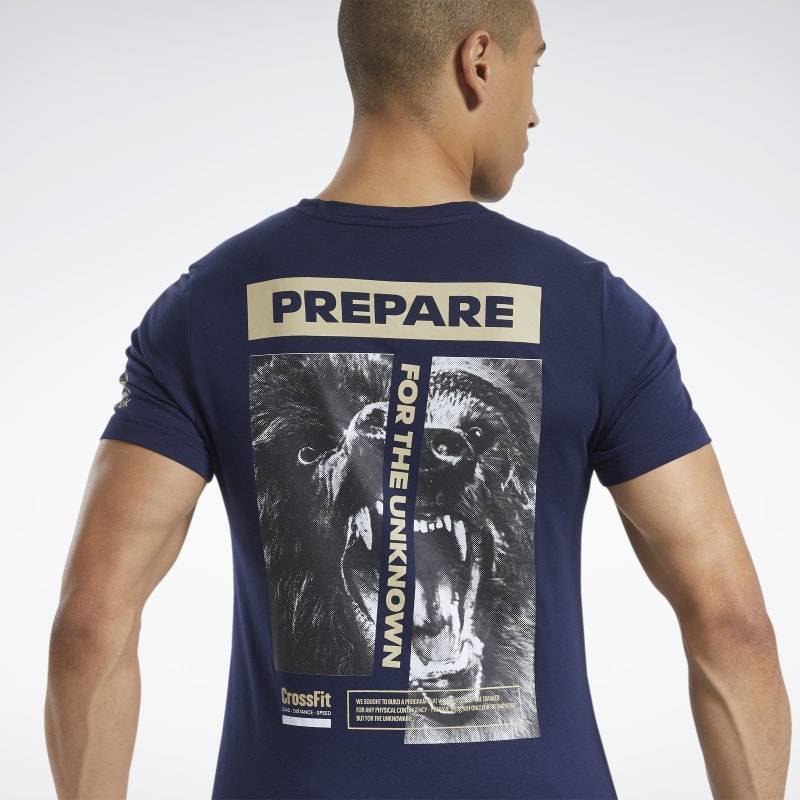 Pánské tričko Reebok CrossFit Prepare Tee - FS7660