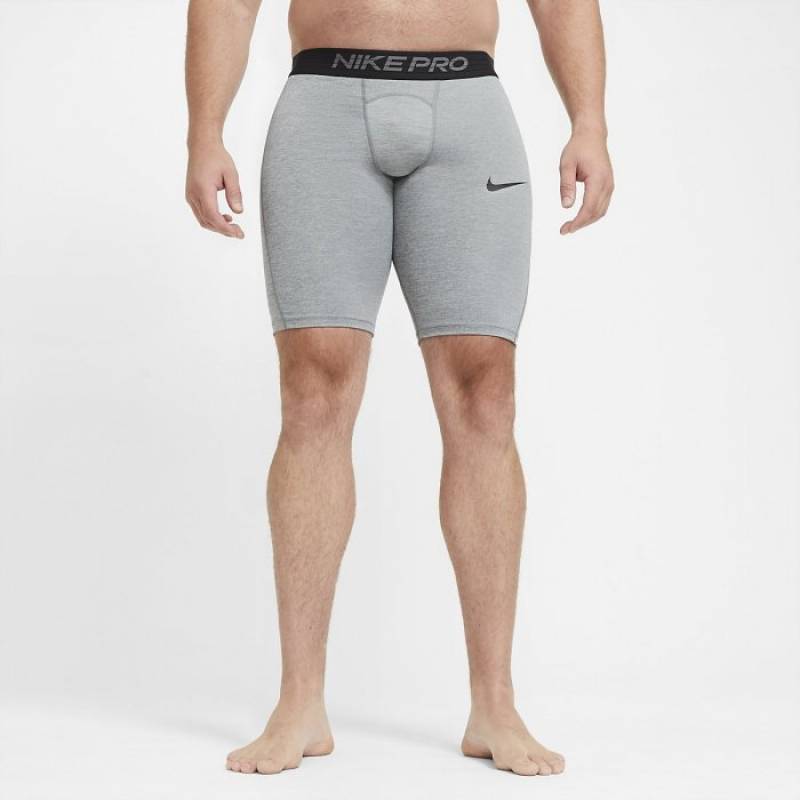 Herrenshorts Nike Pro Mens - grau 