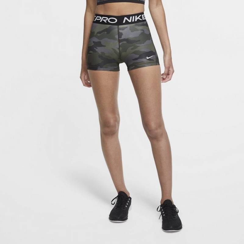 Woman Shorts Camo Shorts Nike Pro 