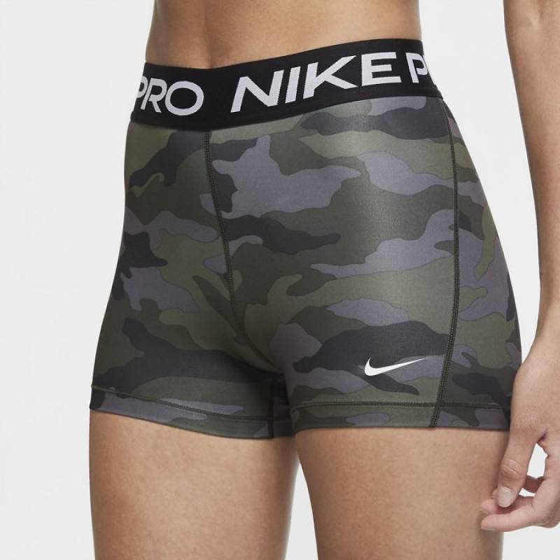 women's nike pro camo shorts