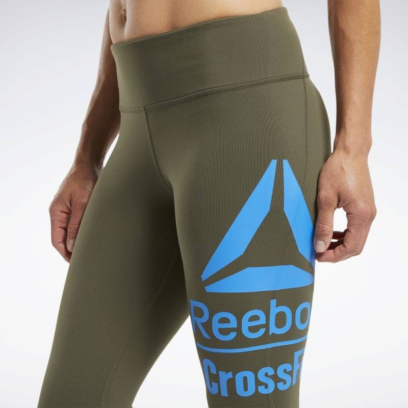 Dámské legíny Reebok CrossFit Lux 3/4 LG BR - FU2161
