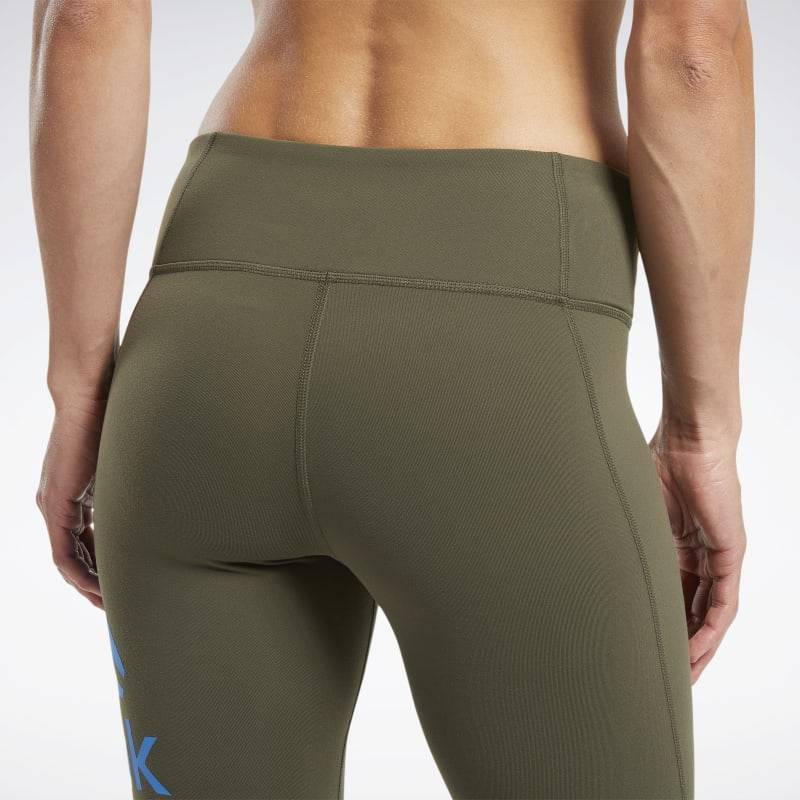 Dámské legíny Reebok CrossFit Lux 3/4 LG BR - FU2161