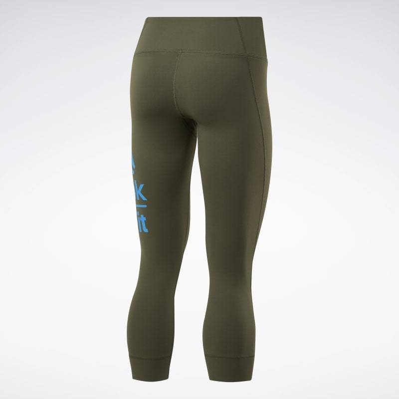 Dámské legíny Reebok CrossFit Lux 3/4 LG BR - FU2161