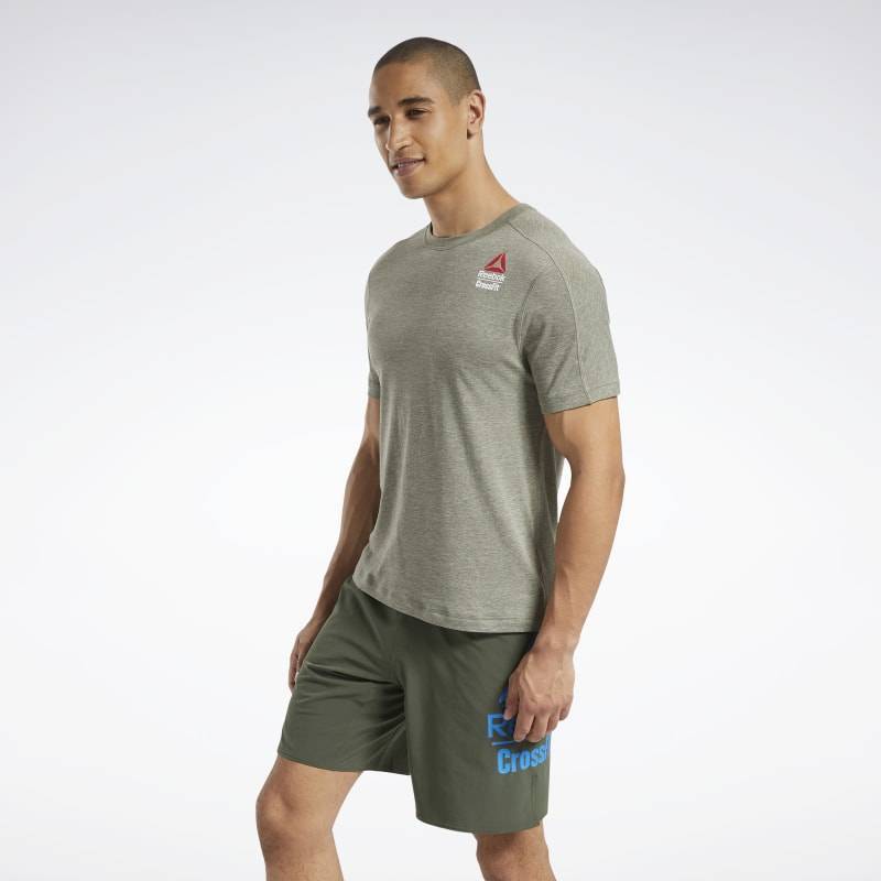 Pánské tričko Reebok CrossFit AC + Cotton Tee Games - FU1778