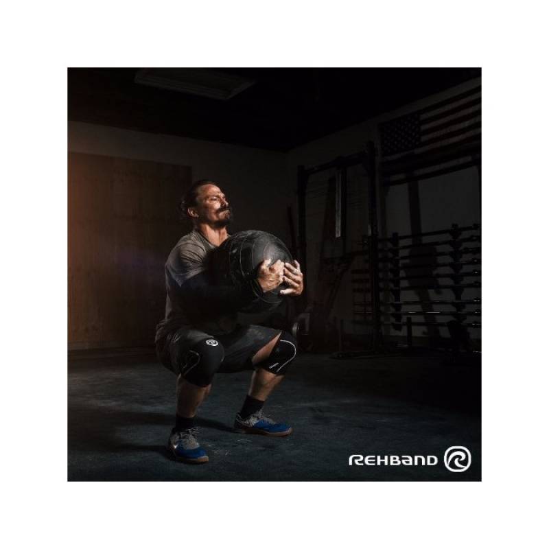 Knee sleeve Rehband RX 5 mm - Black