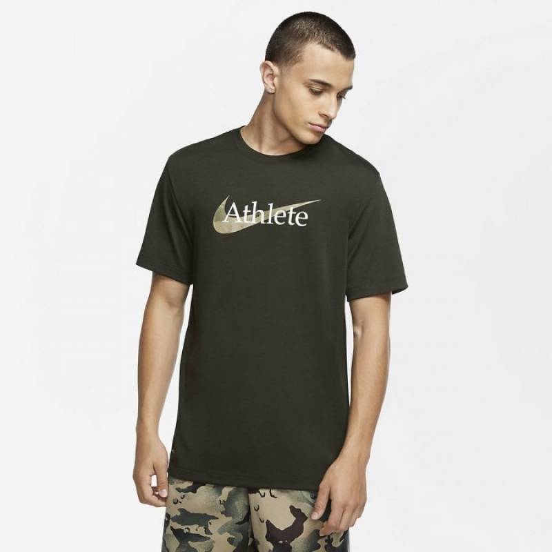 Man T-Shirt Nike Athlete camo CU8512-355