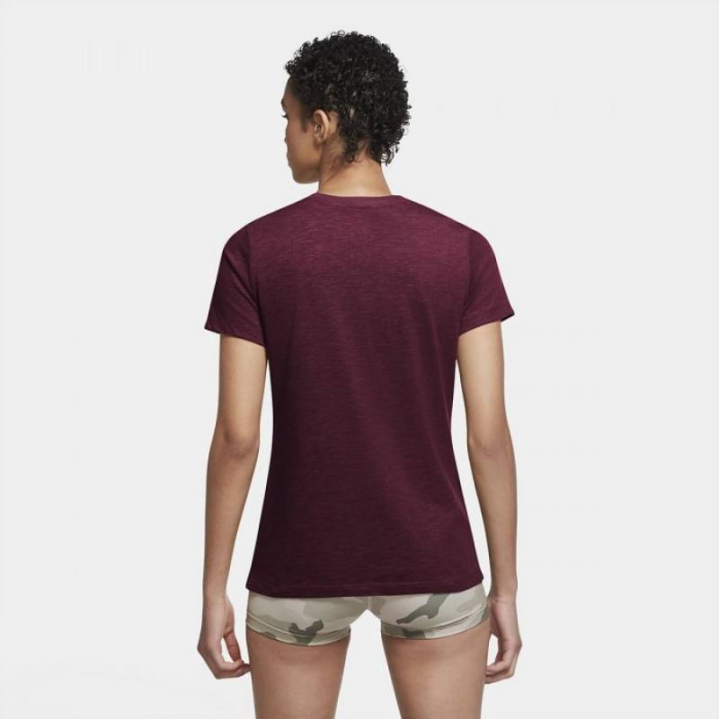 Damen T-SHirt Nike Dri-FIT lila