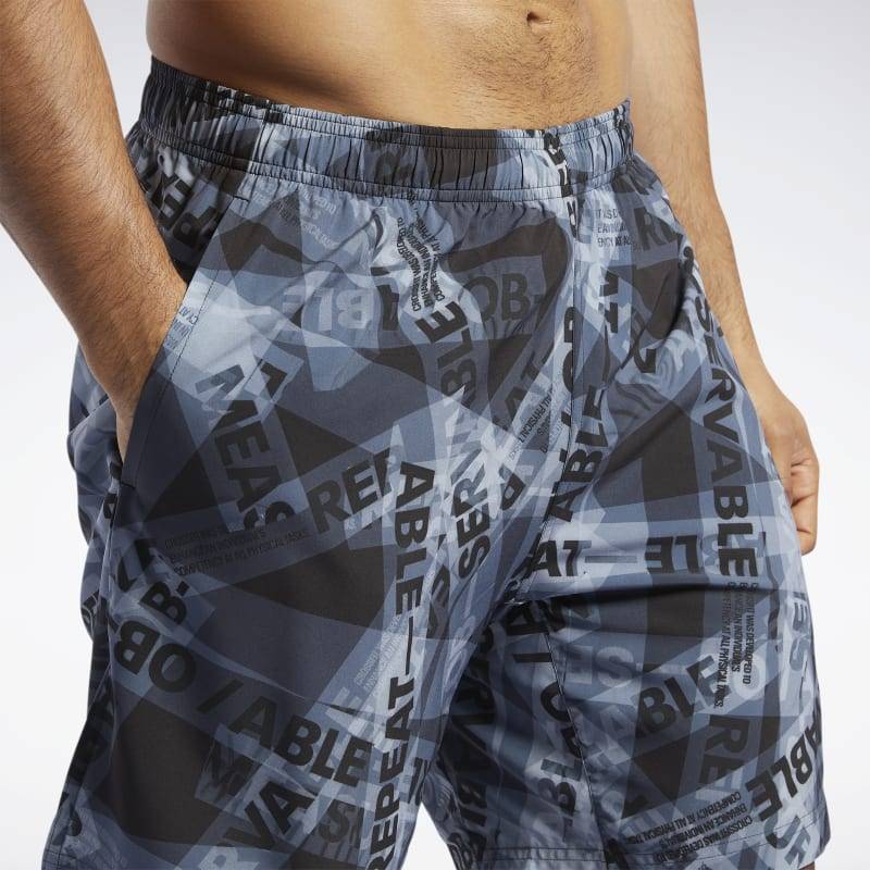 Man Shorts Reebok CrossFit Austin II AOP - FU1924