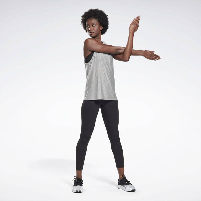 Dámský top Les Mills Gaphic Muscle Tank - GE1015