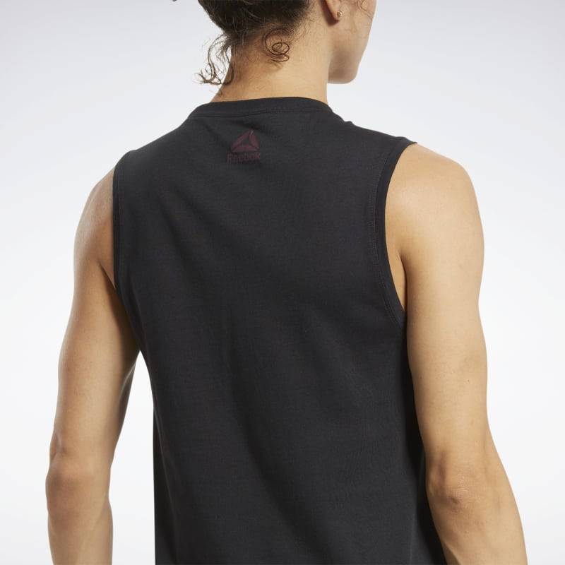 Woman T-Shirt Reebok CrossFit Tidal Wave Muscle - FU2549