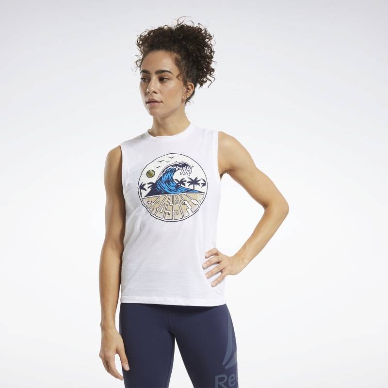 Woman top Reebok CrossFit Tidal Wave Muscle - FU2550