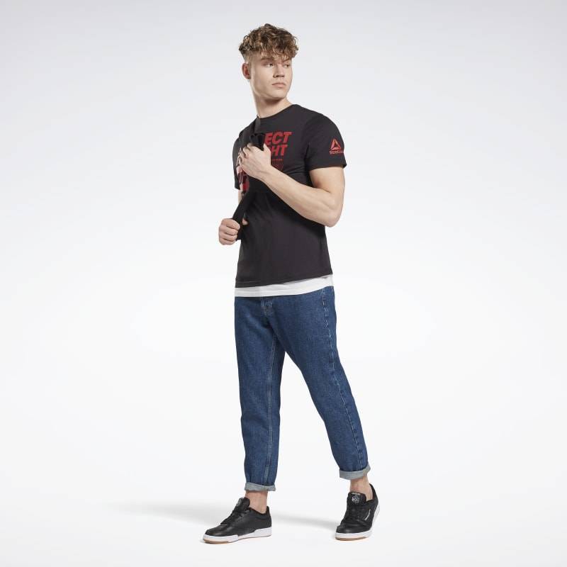 Pánské tričko UFC FG TEXT TEE - FT1276