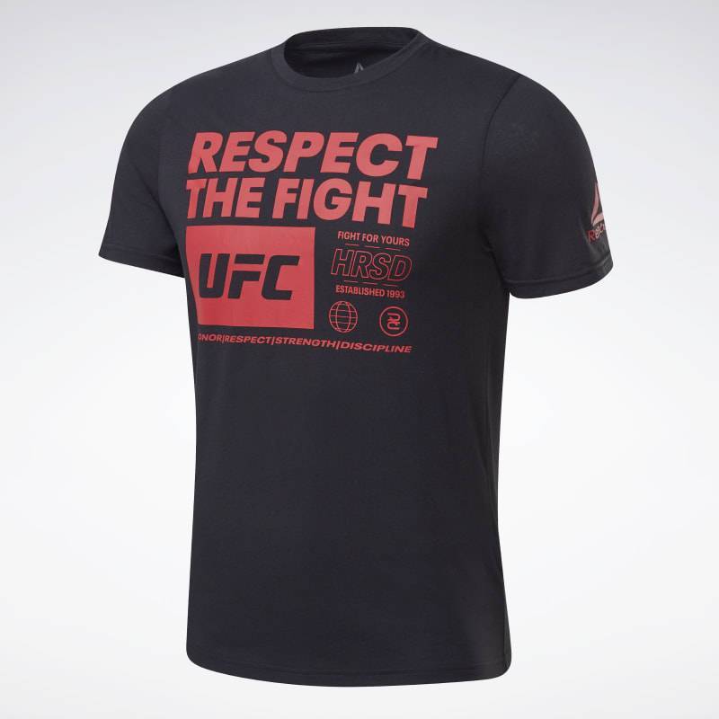 Pánské tričko UFC FG TEXT TEE - FT1276