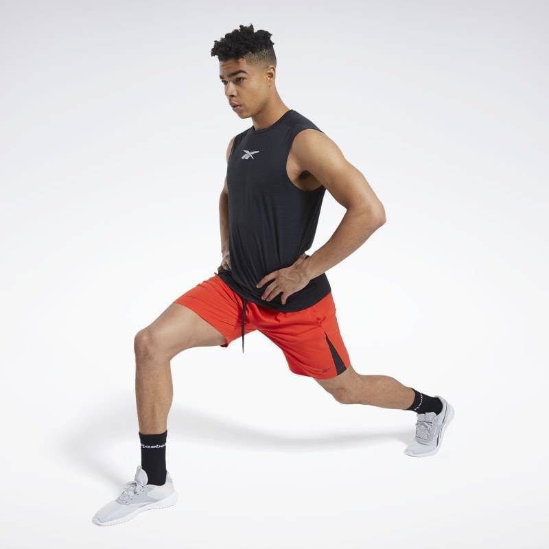 Pánské šortky Workout WOVEN SHORT - FU3267