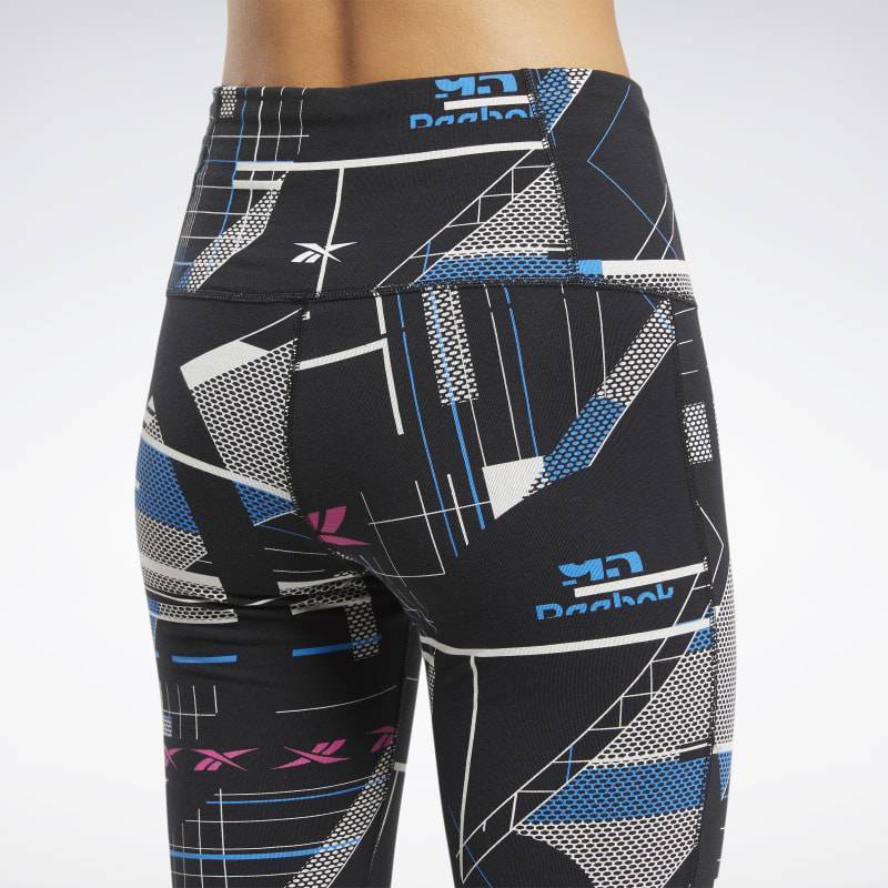 Dámské legíny MYT Cotton HR AOP Legging - FU2437