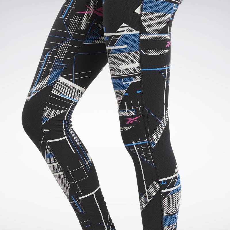 Dámské legíny MYT Cotton HR AOP Legging - FU2437