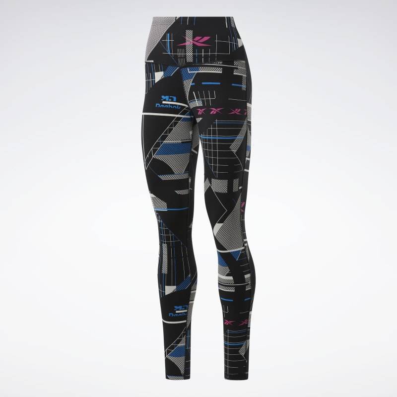 Dámské legíny MYT Cotton HR AOP Legging - FU2437