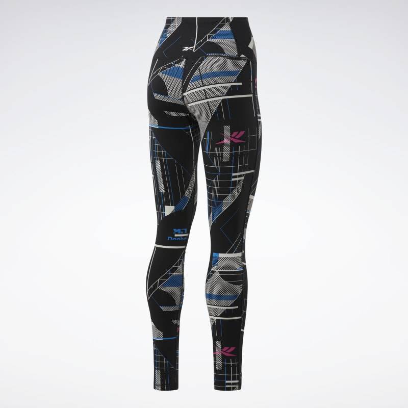 Dámské legíny MYT Cotton HR AOP Legging - FU2437