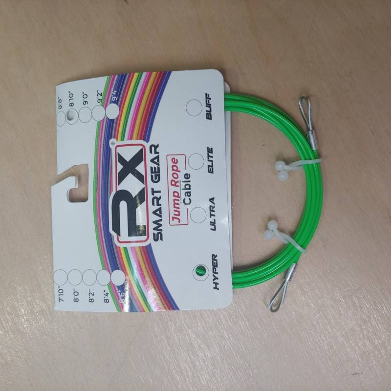 Rx Jump Rope - zelené lanko Hyper 1.3