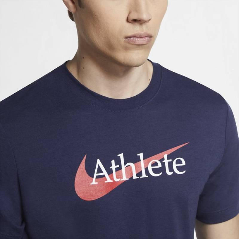 Herren T-Shirt Nike Athlete Dry-Fit - blau