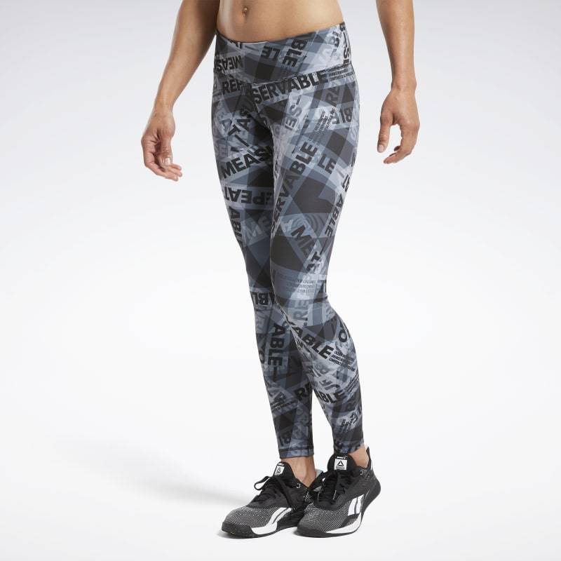 Dámské legíny Reebok CrossFit Lux Tight AOP - FU2169