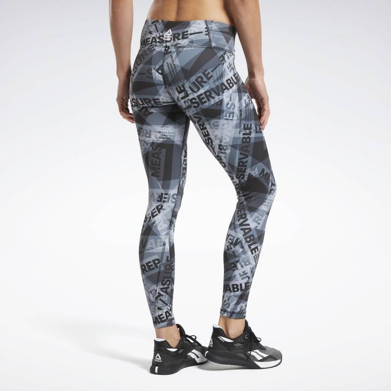 Woman Tight Reebok CrossFit Lux Tight AOP - FU2169