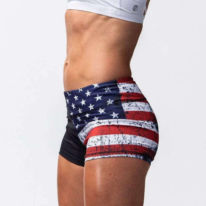 Dámské šortky Double Take Booty Shorts (Patriot Edition)