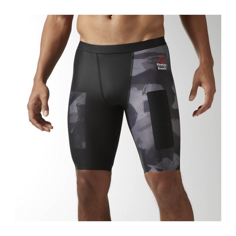 Pánské kompresní šortky CrossFit AOP BK1065