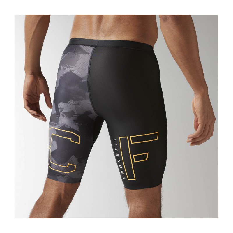 Pánské kompresní šortky CrossFit AOP BK1065
