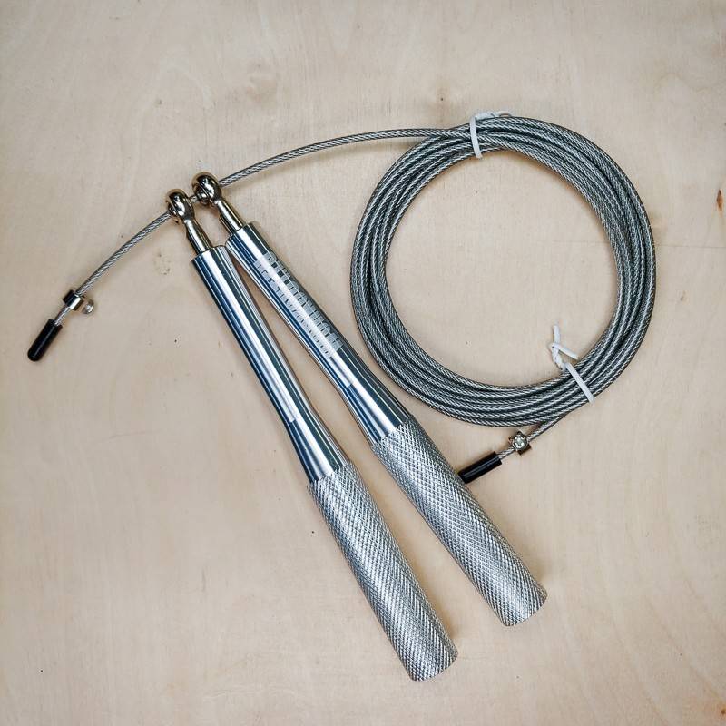 Speed rope WORKOUT aluminum - silver