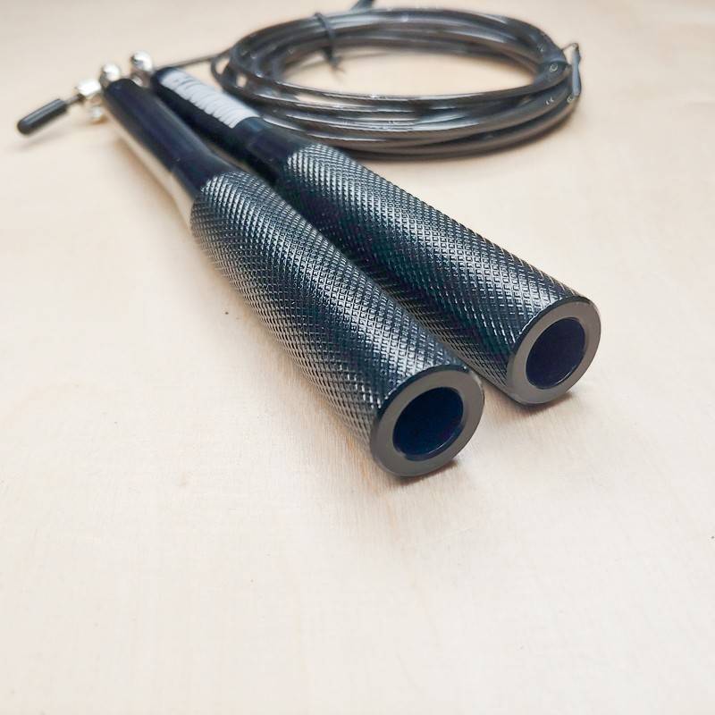 Speed rope WORKOUT aluminum - black